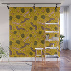 Gemini Pineapple Print Wall Mural Gallery Image 1