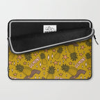 Gemini Pineapple Print Laptop Sleeve Gallery Image 2