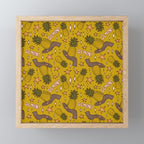 Gemini Pineapple Print Mini Art Print Gallery Image 1