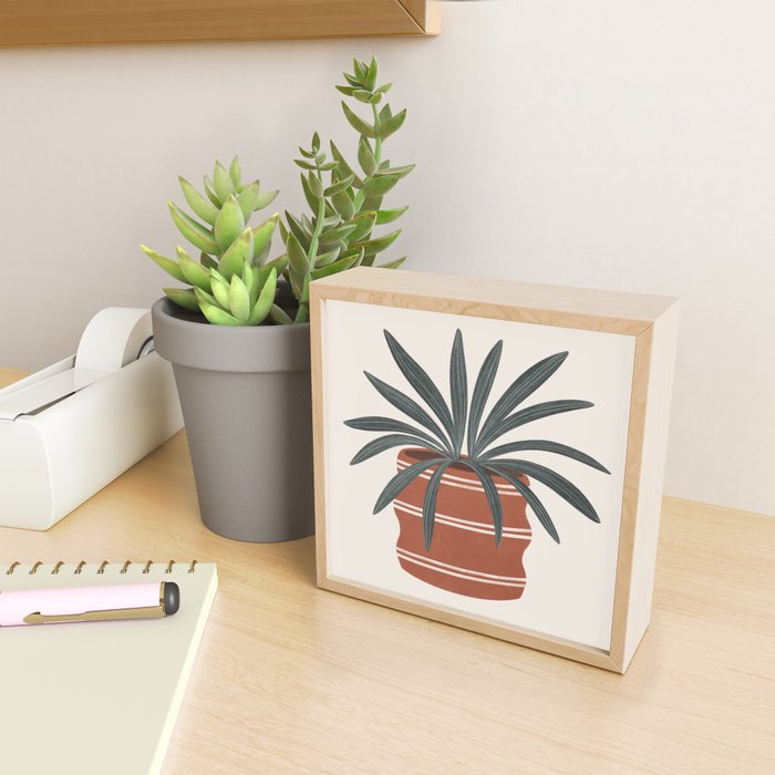 happy houseplant Mini Art Print Gallery Image 2