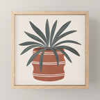 happy houseplant Mini Art Print Gallery Image 1