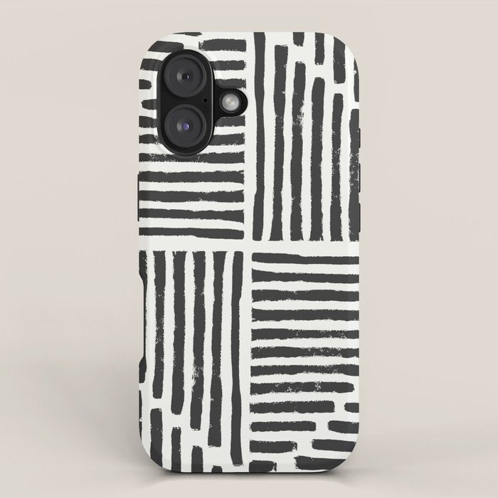 Rook in Black and White iPhone Case Gallery Image 1