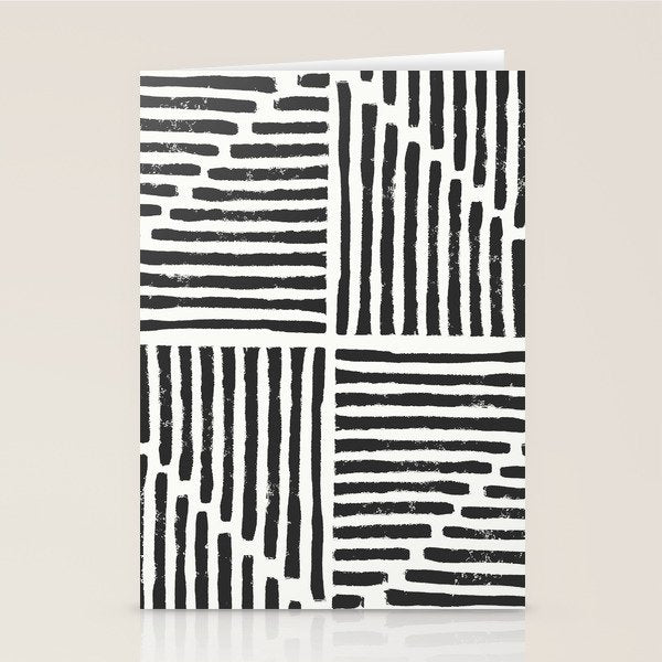 Rook in Black and White Stationery Card Gallery Image 2