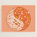 Spooky Yin Yang Disco Ball Jigsaw Puzzle Gallery Image 1