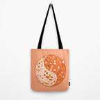 Spooky Yin Yang Disco Ball Tote Bag Gallery Image 2