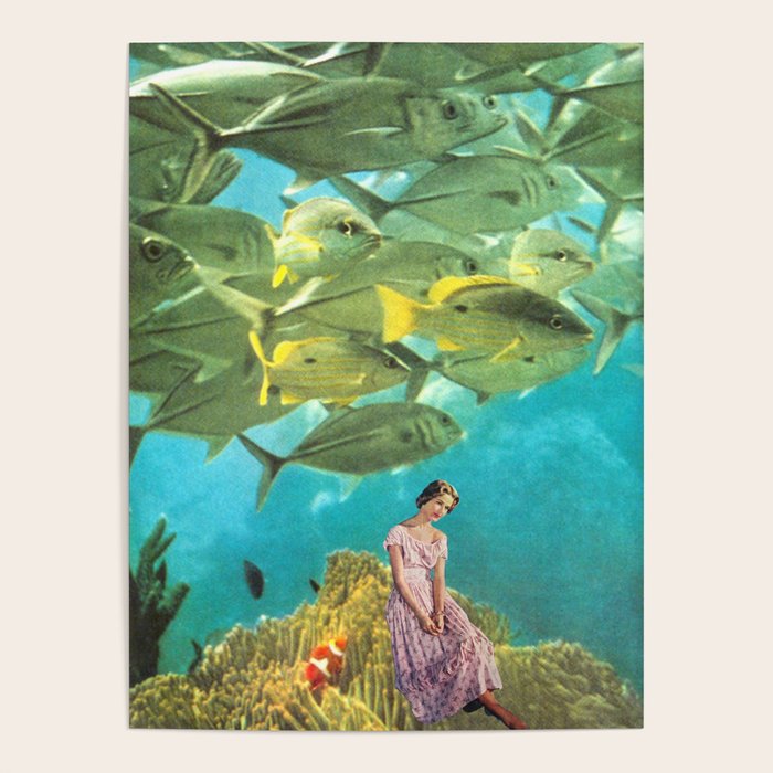 'It's Lonely Down Here' // Under the Sea Poster Gallery Image 1