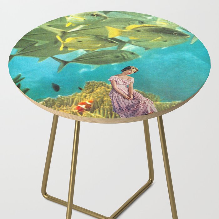 'It's Lonely Down Here' // Under the Sea Side Table Gallery Image 2