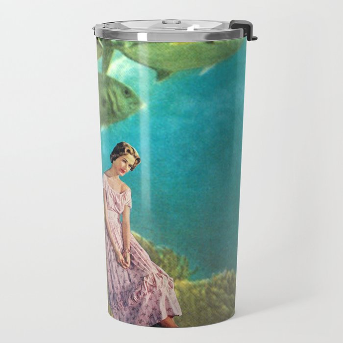 'It's Lonely Down Here' // Under the Sea Travel Mug Gallery Image 2