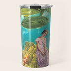 'It's Lonely Down Here' // Under the Sea Travel Mug Gallery Image 1