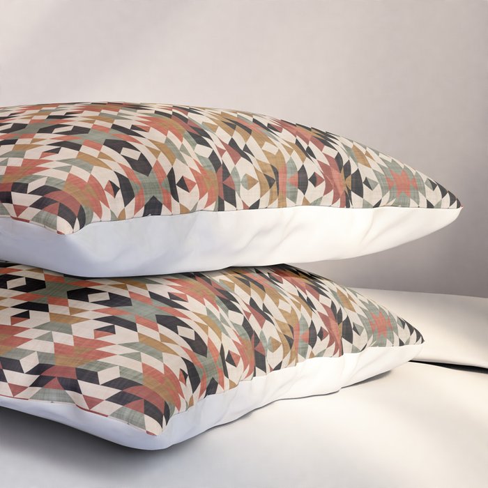 Southwestern Boho Prints Pillow Sham Gallery Image 3