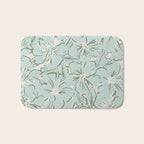 Hibiscus Hawaiian Print Bath Mat Gallery Image 1