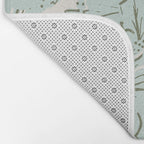 Hibiscus Hawaiian Print Bath Mat Gallery Image 2