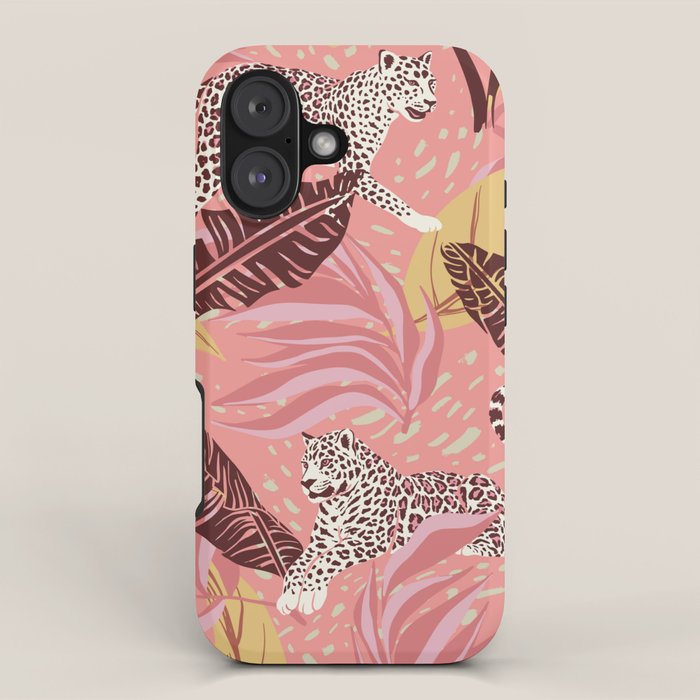 Leopard Crush Pink iPhone Case Gallery Image 1