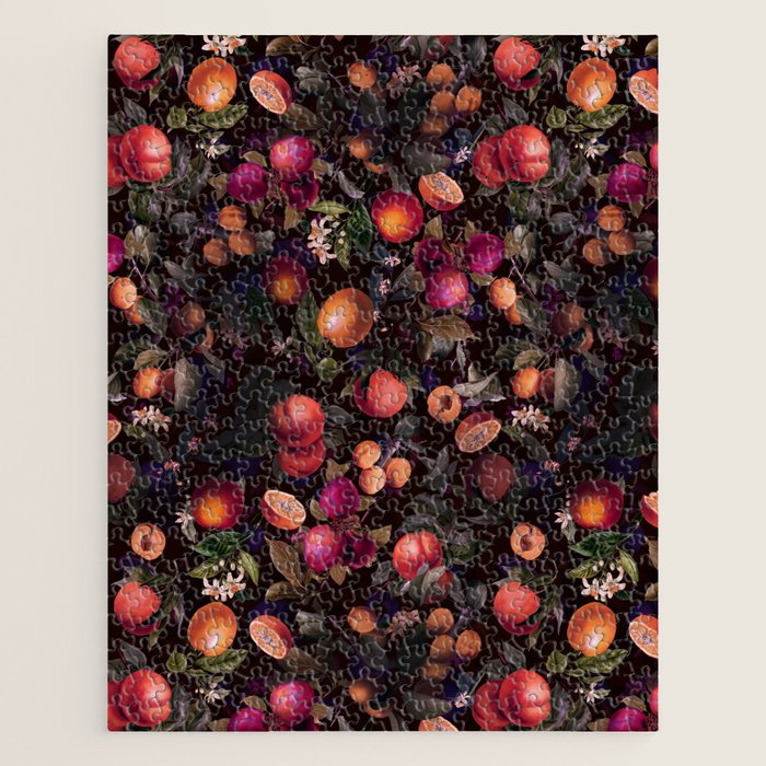 Vintage Fruit Pattern XXIV Jigsaw Puzzle Gallery Image 1