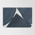 Minimalist Painting Blue II, Modern Abstract Rug Gallery Image 2