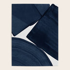 Minimalist Painting Blue II, Modern Abstract Poster Gallery Image 4