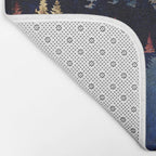 Autumn Moon Reflection Bath Mat Gallery Image 2