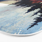 Autumn Moon Reflection Bath Mat Gallery Image 3