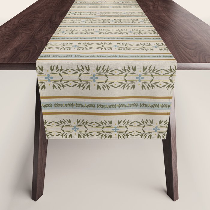 Garden Stripe Table Runner Gallery Image 1