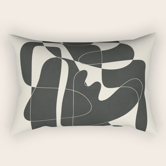 Shifting Boundaries 3 Rectangular Pillow Gallery Image 1