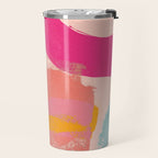 brush strokes abstract art Travel Mug Gallery Image 2