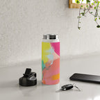 brush strokes abstract art Water Bottle Gallery Image 4