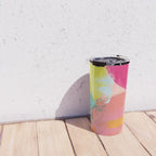 brush strokes abstract art Travel Mug Gallery Image 4