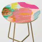 brush strokes abstract art Side Table Gallery Image 2