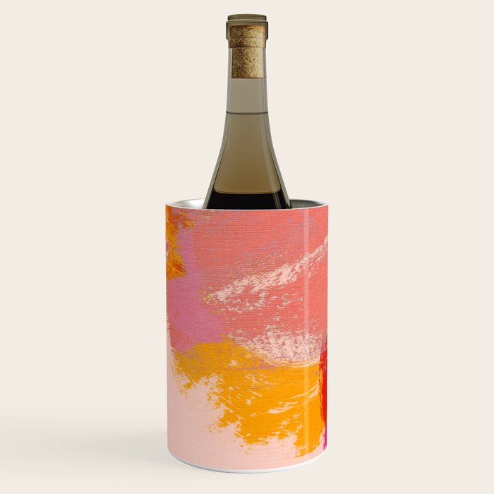 brush strokes abstract art Wine Chiller Gallery Image 1