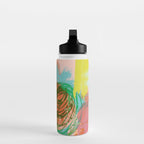 brush strokes abstract art Water Bottle Gallery Image 3