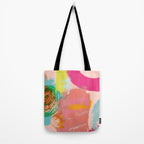 brush strokes abstract art Tote Bag Gallery Image 2