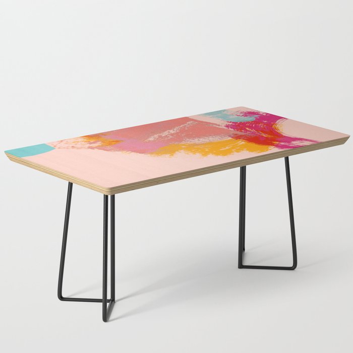 brush strokes abstract art Coffee Table Gallery Image 1