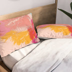 brush strokes abstract art Pillow Sham Gallery Image 2