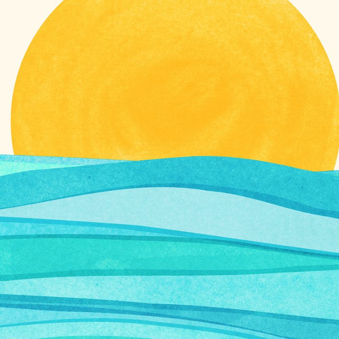 Ocean View Colorful Landscape Coffee Mug Gallery Image 2
