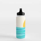 Ocean View Colorful Landscape Water Bottle Gallery Image 3