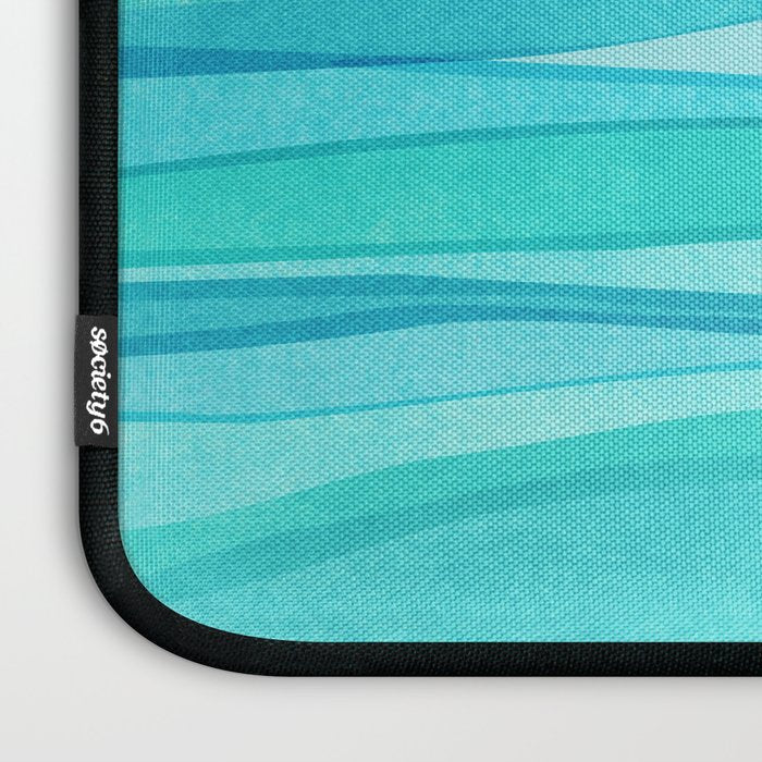 Ocean View Colorful Landscape Laptop Sleeve Gallery Image 3