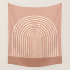 Arch Terra Pink Wall Tapestry Gallery Image 4