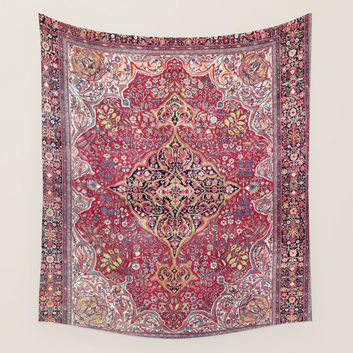 Farahan Arak West Persian Rug Wall Tapestry Gallery Image 1
