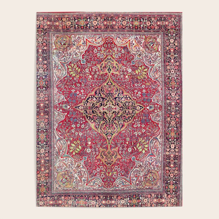 Farahan Arak West Persian Rug Poster Gallery Image 4