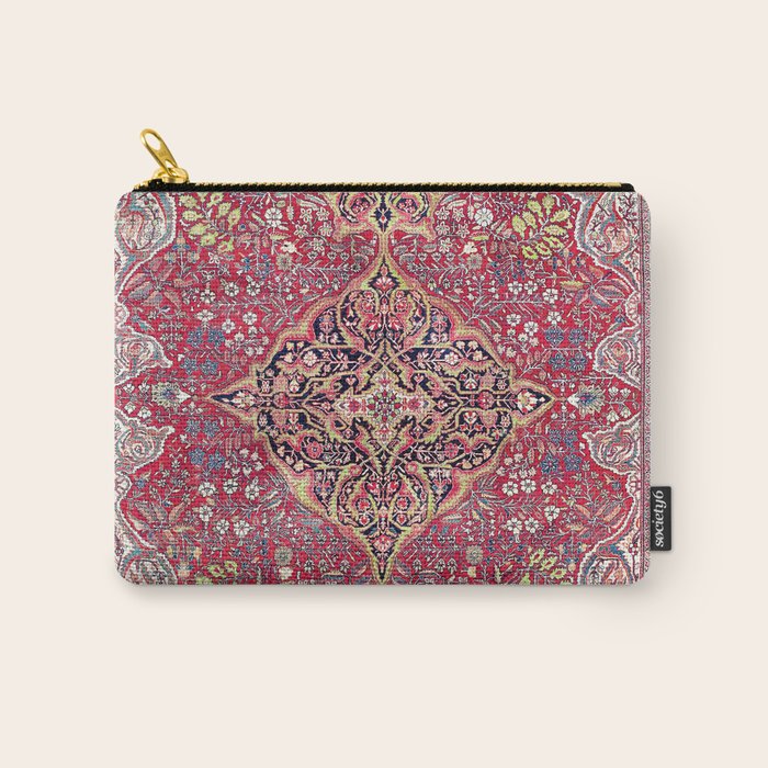 Farahan Arak West Persian Rug Carry All Pouch Gallery Image 1