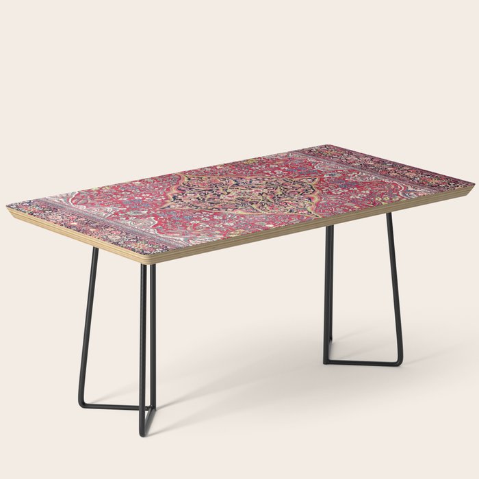 Farahan Arak West Persian Rug Coffee Table Gallery Image 1