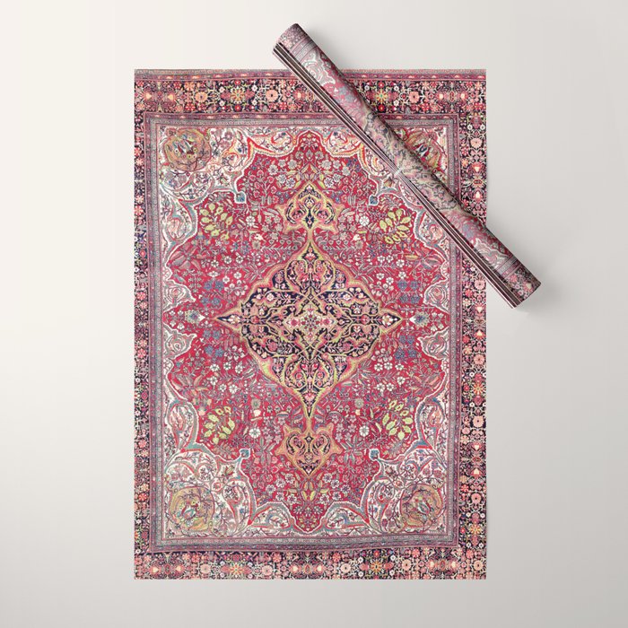 Farahan Arak West Persian Rug Wrapping Paper Gallery Image 1