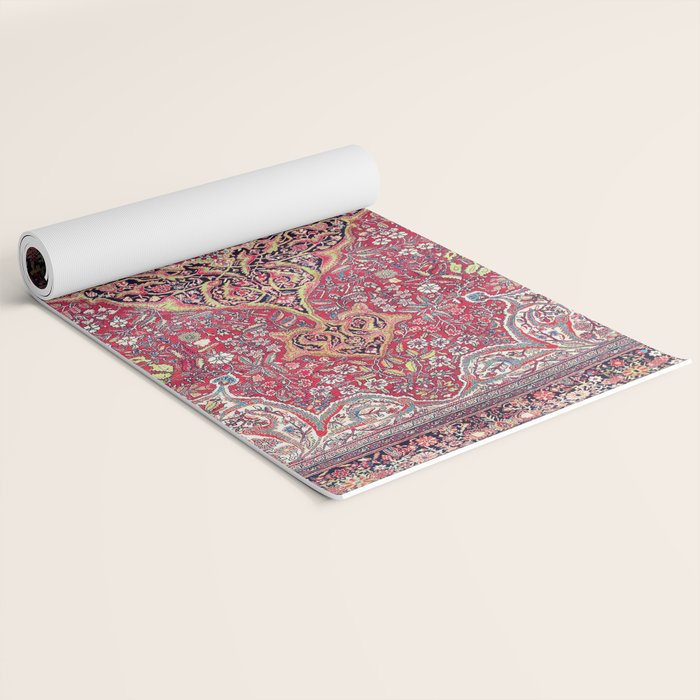 Farahan Arak West Persian Rug Yoga Mat Gallery Image 2