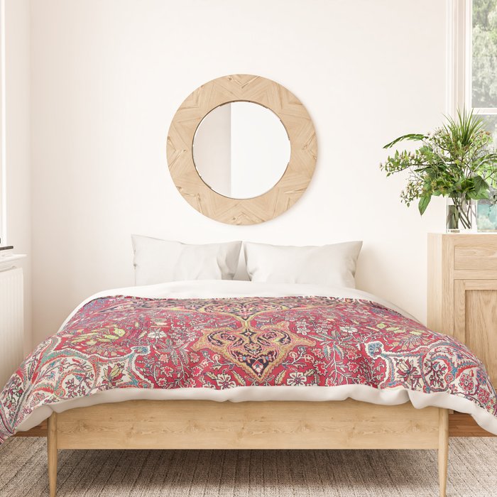 Farahan Arak West Persian Rug Duvet Cover Gallery Image 3