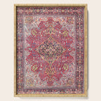Farahan Arak West Persian Rug Serving Tray Gallery Image 1