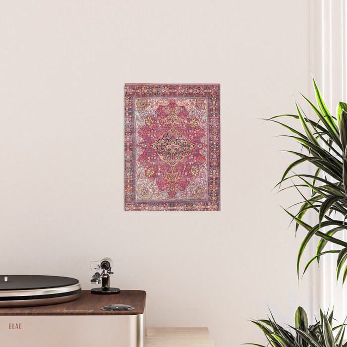 Farahan Arak West Persian Rug Poster Gallery Image 2