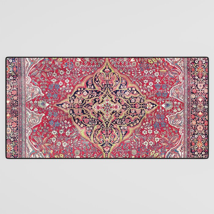 Farahan Arak West Persian Rug Desk Mat Gallery Image 3