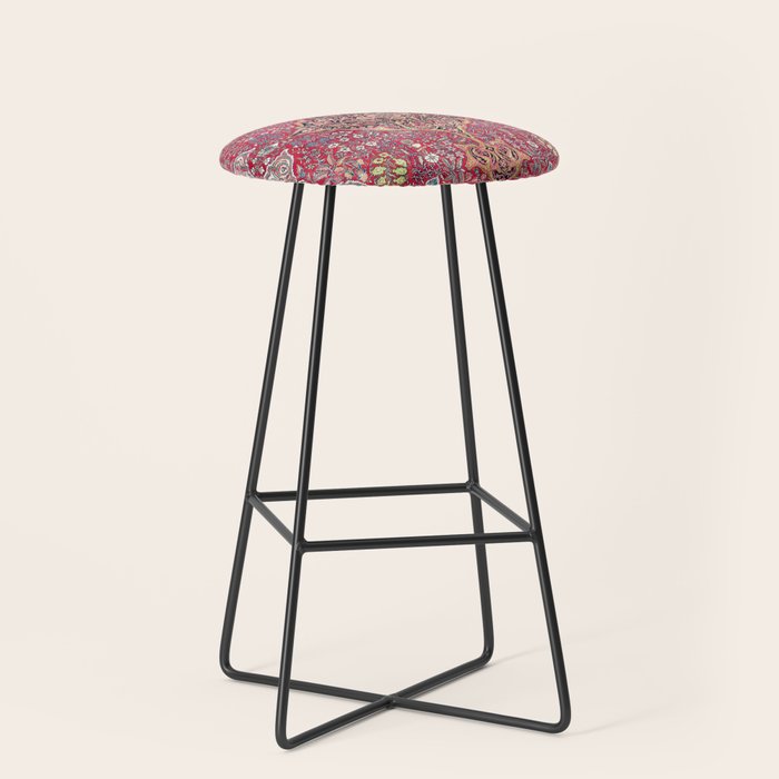 Farahan Arak West Persian Rug Stool Gallery Image 1