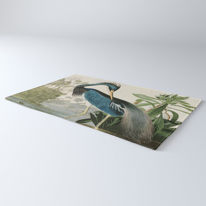Louisiana Heron by John James Audubon  Rug Gallery Image 3