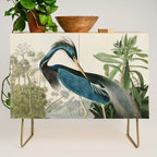 Louisiana Heron by John James Audubon  Credenza Gallery Image 1